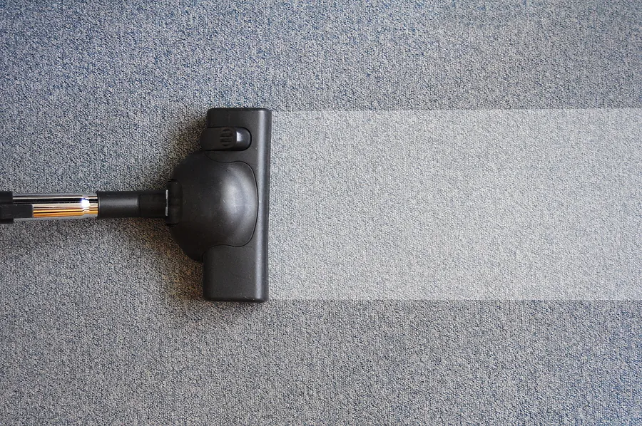 professional carpet cleaning in an office. 